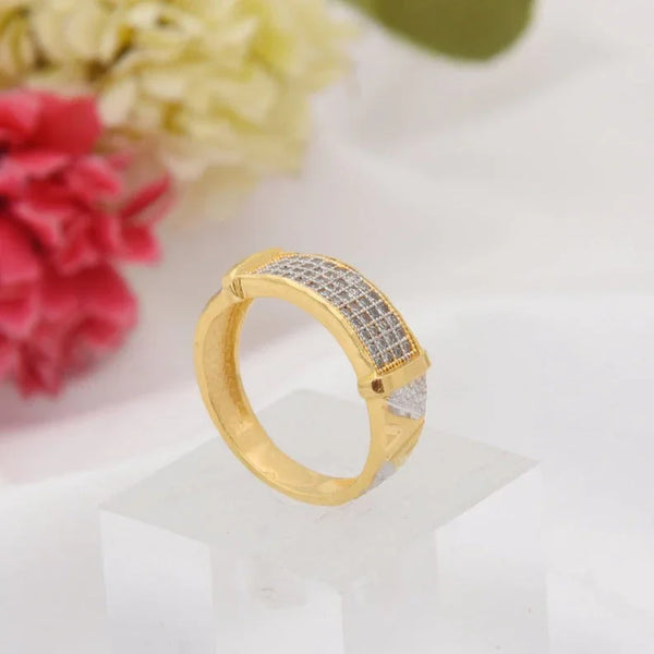 1 Gram Gold Forming Casual Design Premium-Grade Quality Ring for Men - Style A997 - Timecraze