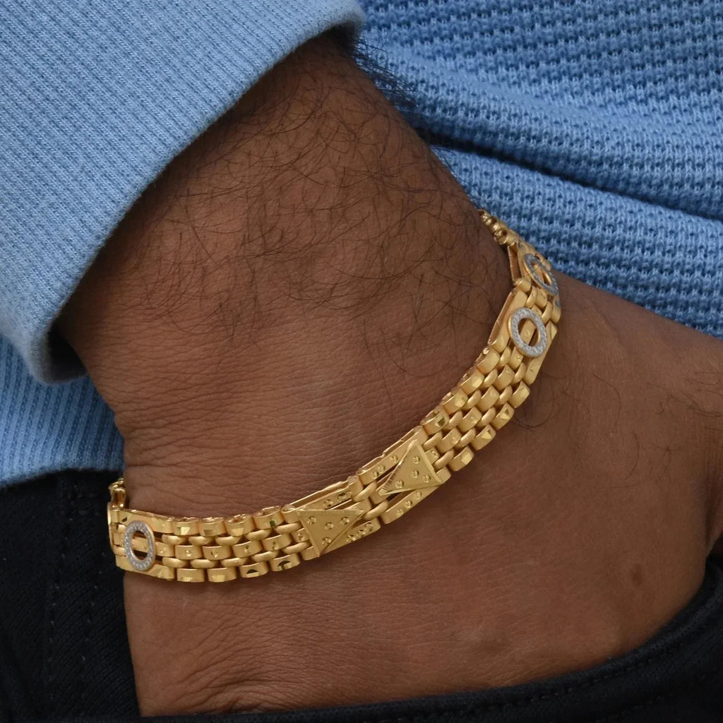 1 Gram Gold Plated Exquisite Design High-Quality Bracelet - Style C483