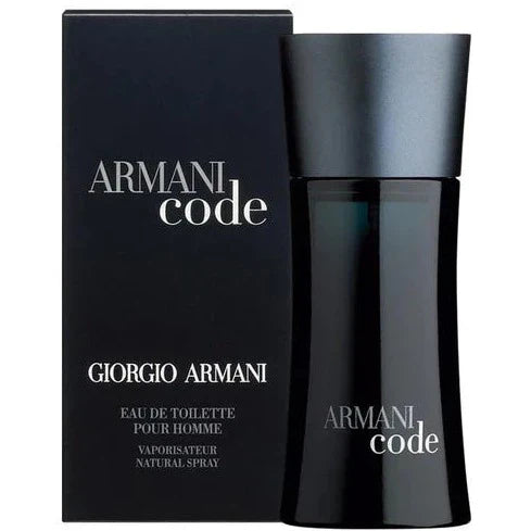Giorgio Armani Black Code Eau De Spray For Men - Timecraze