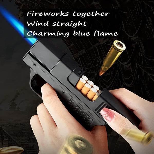 PIKFOS Outdoor BBQ Kitchen Cooking Pistol Grip Spray Gun Gas Lighter - Timecraze