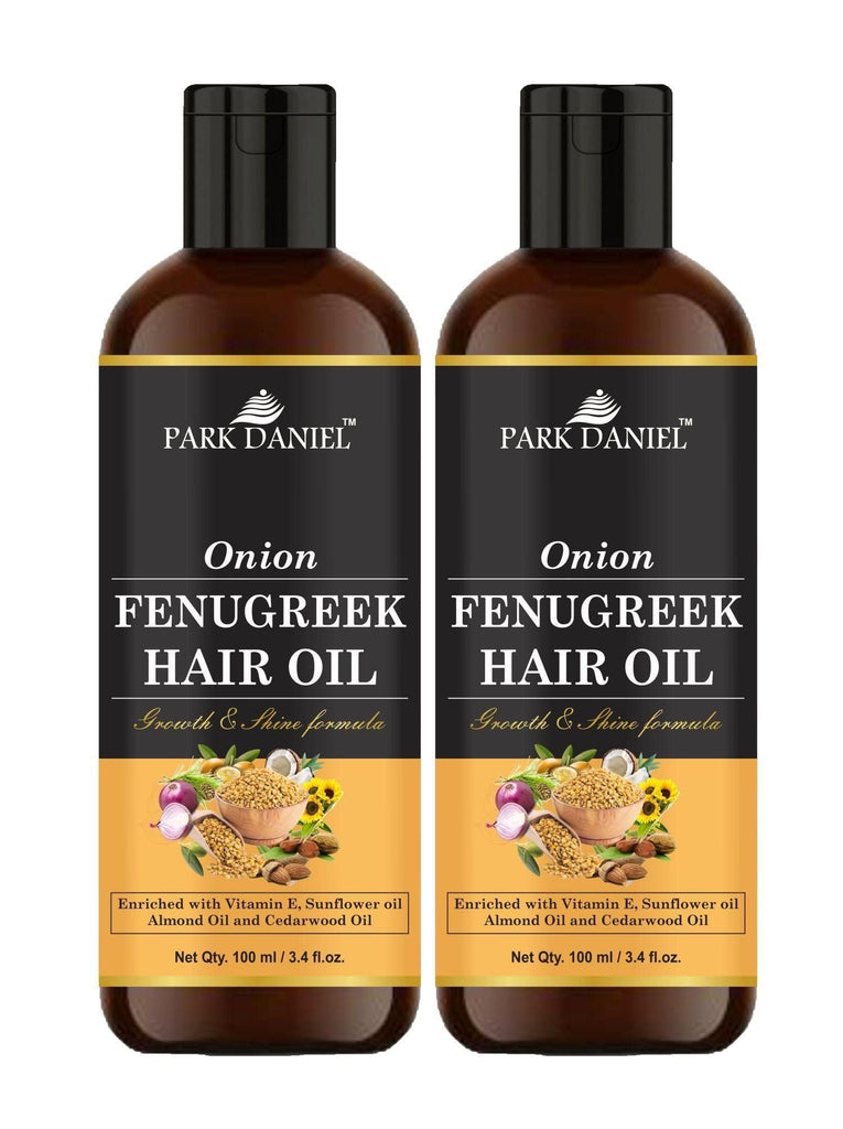 Park Daniel Premium Onion Fenugreek Hair Oil 100 ml - Timecraze