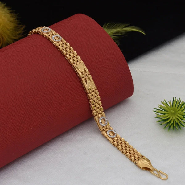 1 Gram Gold Plated Exquisite Design High-Quality Bracelet - Style C483