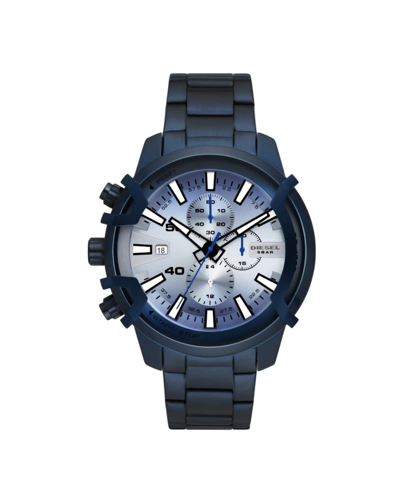 Amazing Uniquely Stylish Blue Chain Strap Men's watch