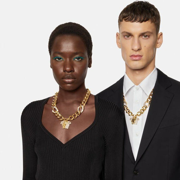 Amazing Palazzo Crystal Chain Necklace