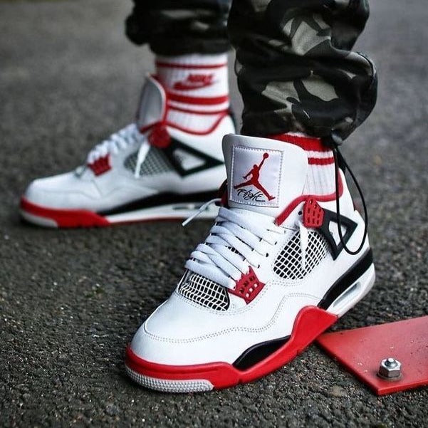 Amazing Premium White Red Men's Sneakers shoes