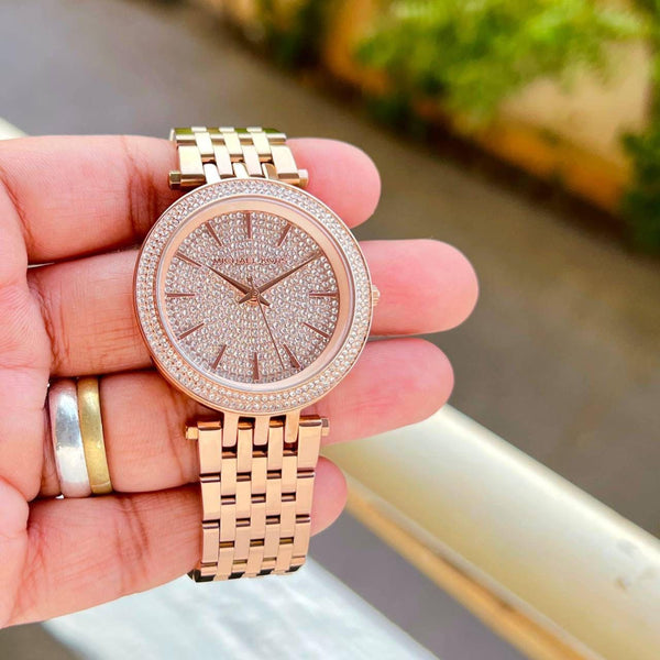 mk Premium Diamond Luxury Watch - Timecraze