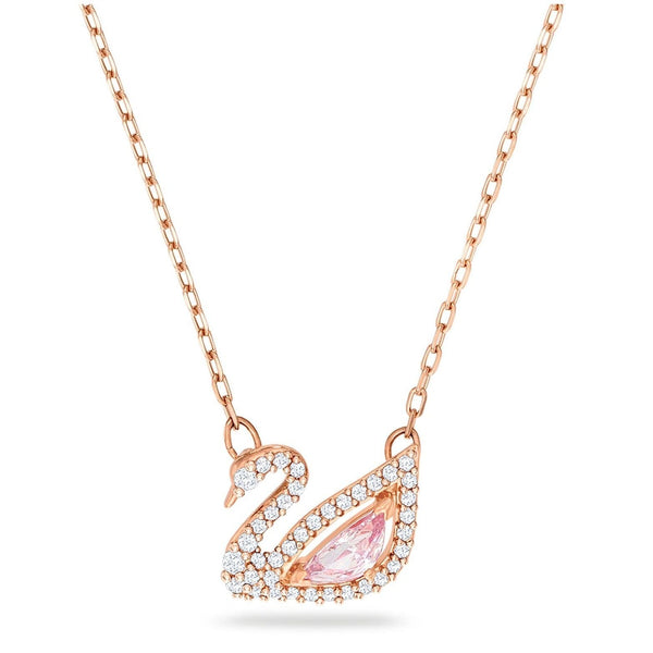 Diamond Swan Chain Pendant - Timecraze