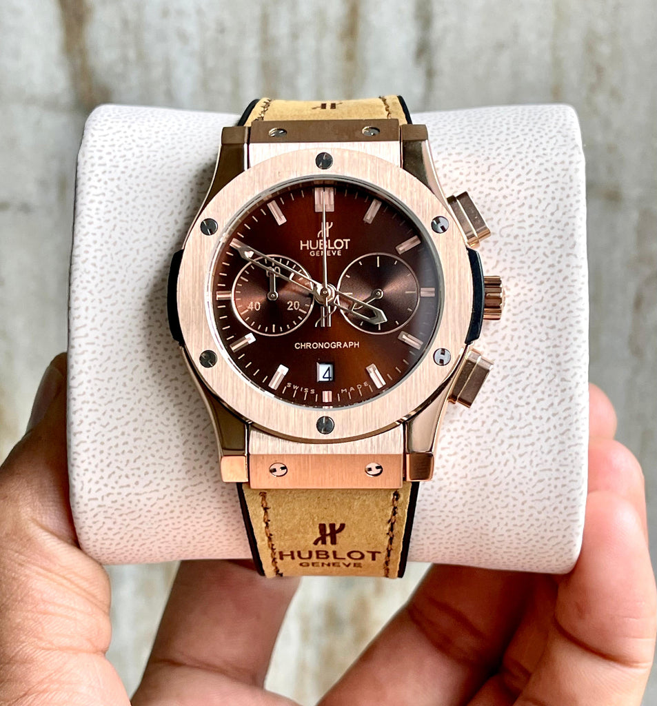 Big Bang Premium Leather Watch - Timecraze