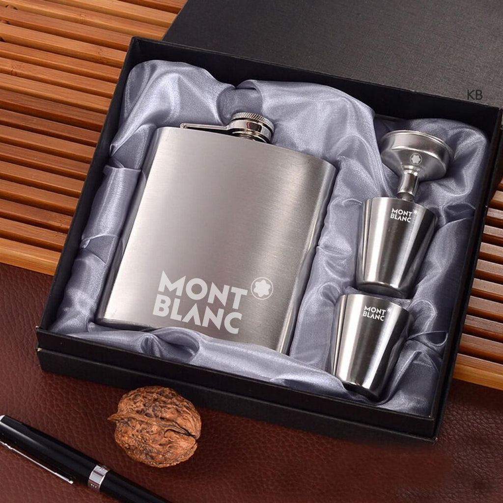 Pocket Whiskey Hip Flask Set - Timecraze