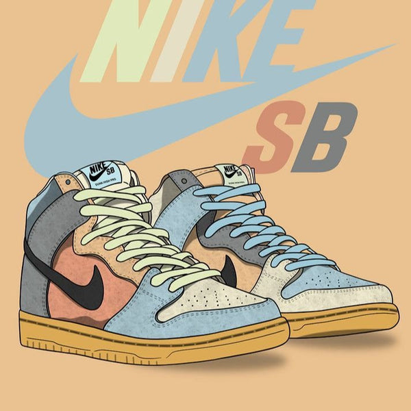 SB Dunk Spectrum Girls Shoes - Timecraze