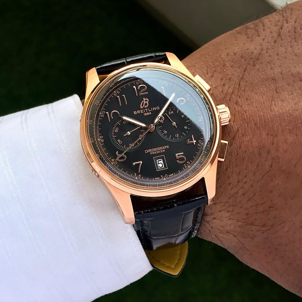 Amazing Premium Chronomat holds a significant watch - Timecraze