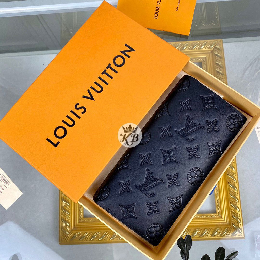 NEW LOUIS VUITTON BRAZZA WALLET MONOGRAM CANVAS MEN'S LONG