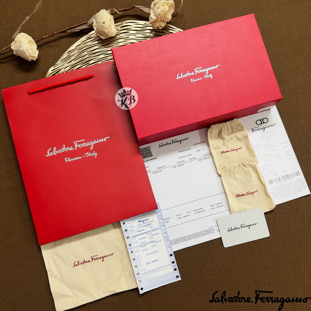 Luxury Ferragamo unisex reversible belt