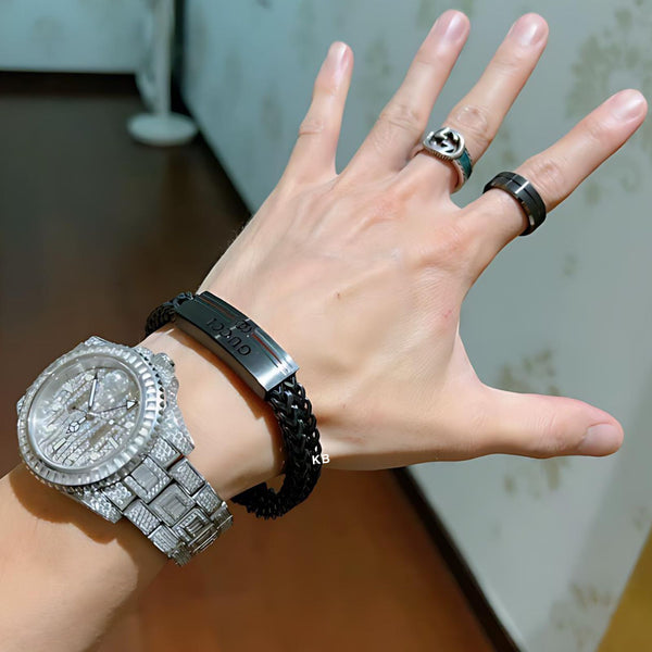 Gg logo bracelet