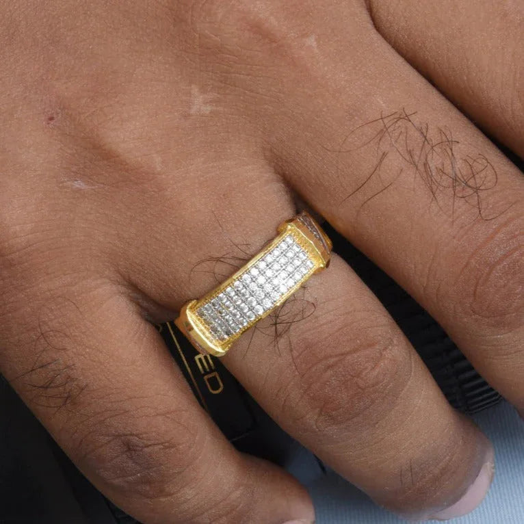 1 Gram Gold Forming Casual Design Premium-Grade Quality Ring for Men - Style A997 - Timecraze