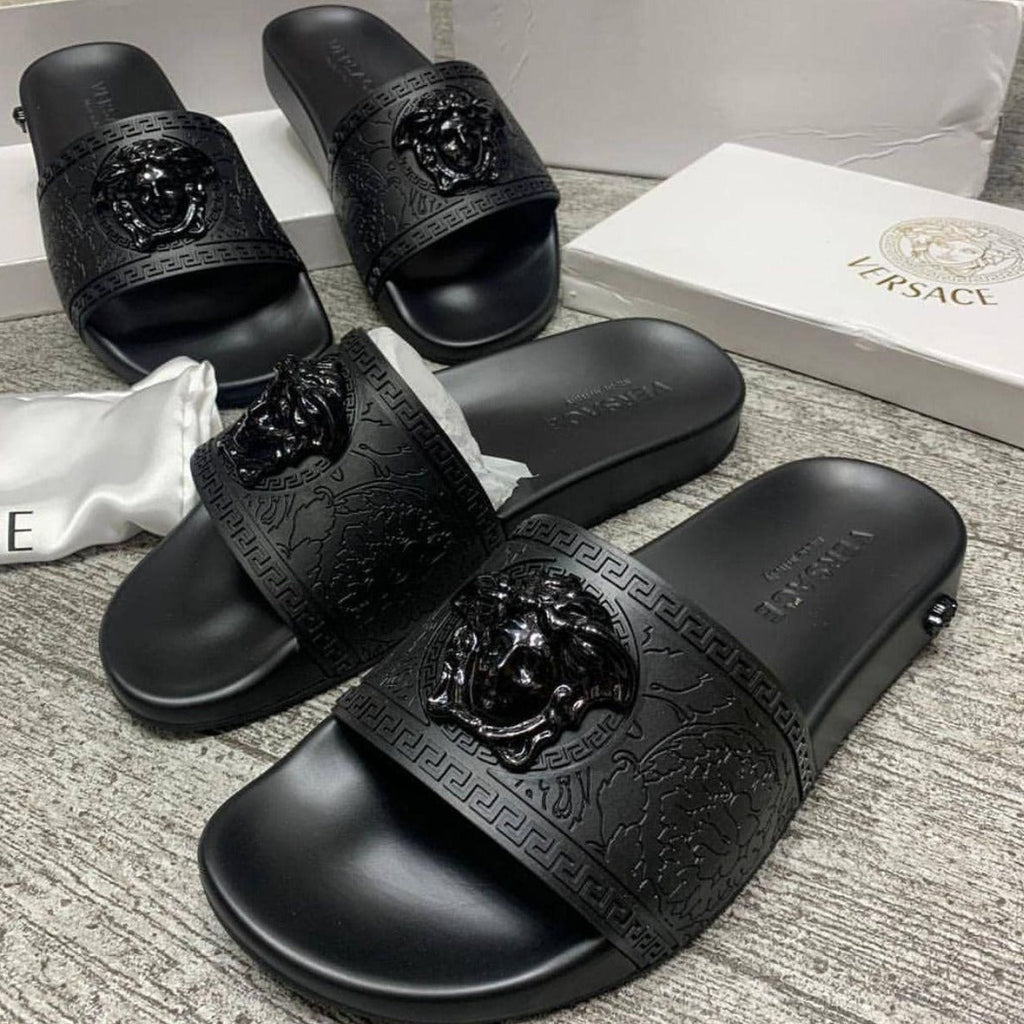 Amazing Full Black Luxury Slides