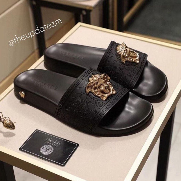 Amazing Full Black Luxury Slides