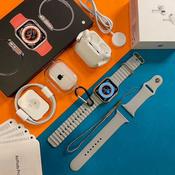 remarkable 𝐙55 Ultra Smart Watch & Airp ods Combo