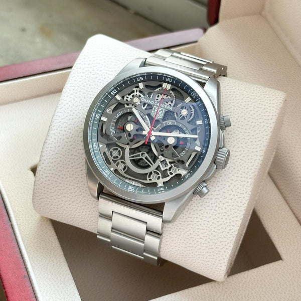 Amazing Gray Steel Sport Men's watch