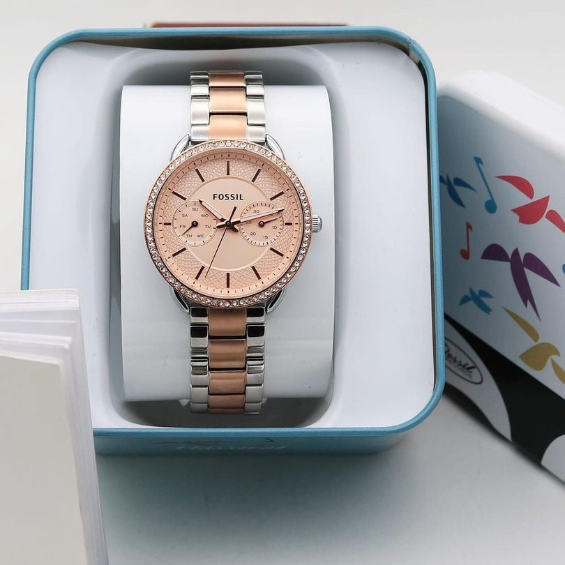 AMAZING CARLIE ROSE-GOLD WATCH