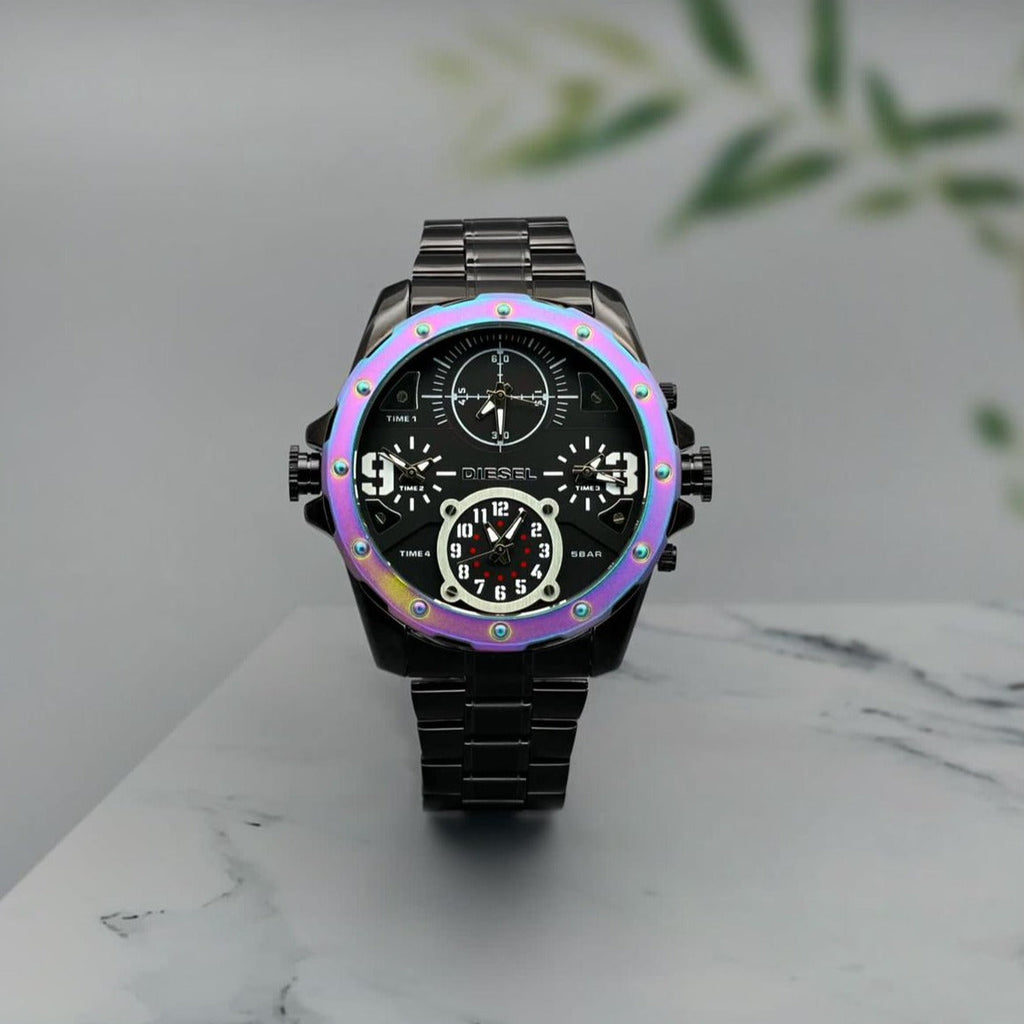 Amazing Luxury Design Black Men's Watch