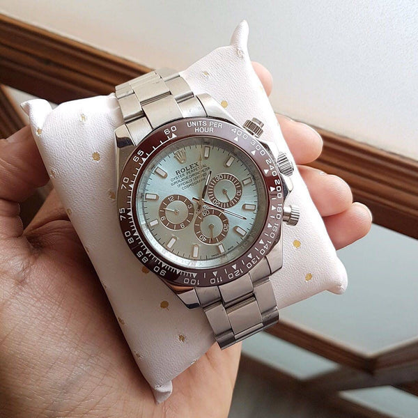 Cosomograph Daytona blue dial watch - Timecraze