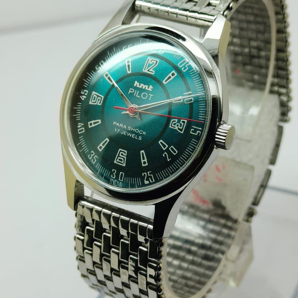 Hmt Pilot Green Watch