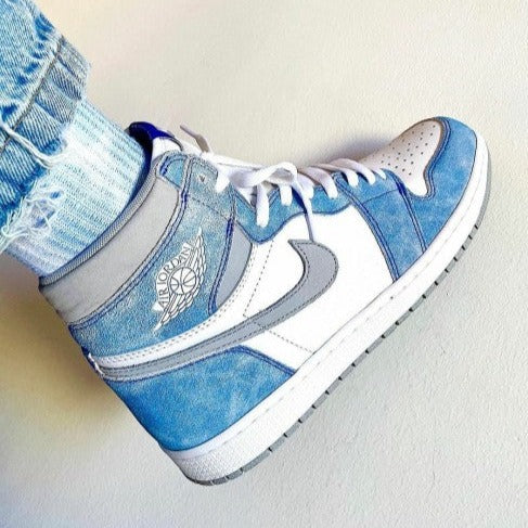 Retro 1 Hyper Royal Shoes - Timecraze