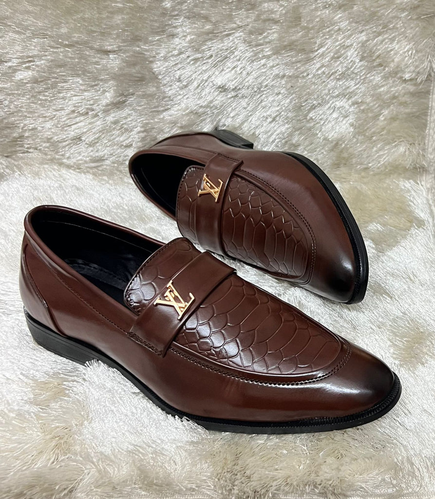 Lv premium luxury Formal loafers shoes - Timecraze