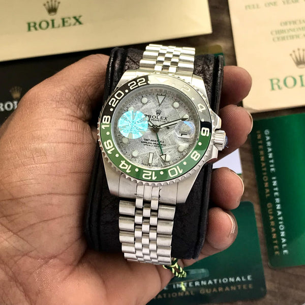 Amazing GMT Master Grey & Green Luxury watch - Timecraze