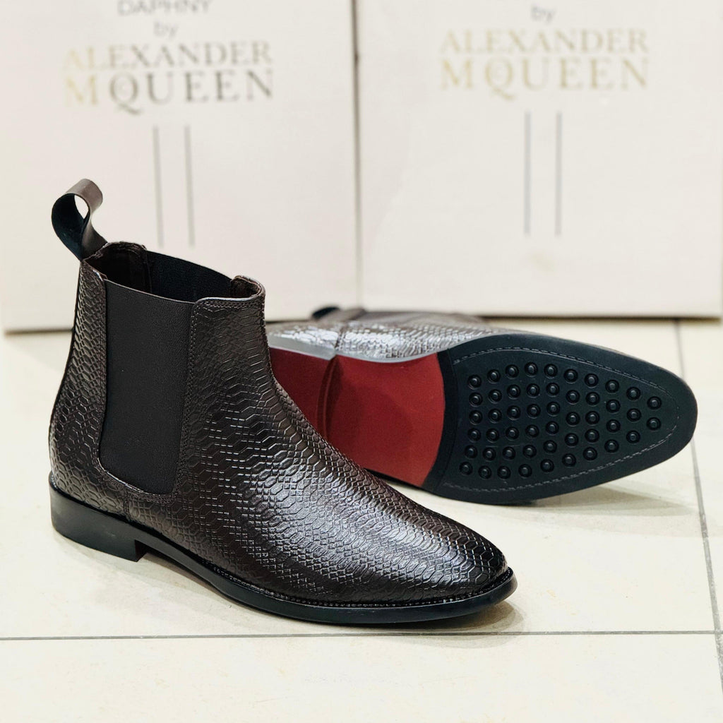 Alexander Mcqueen Chelsea Boots - Timecraze