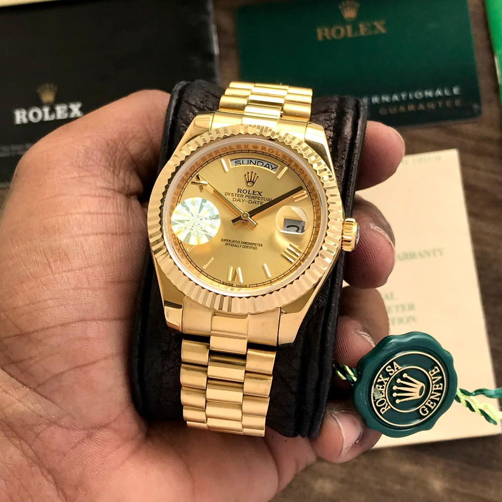 Exclusive DayDate Gold edition watch - Timecraze