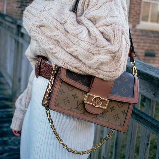 Lv Dauphine Premium Monogram Bag - Timecraze
