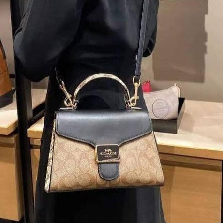 Pepper satchel signature handbag - Timecraze