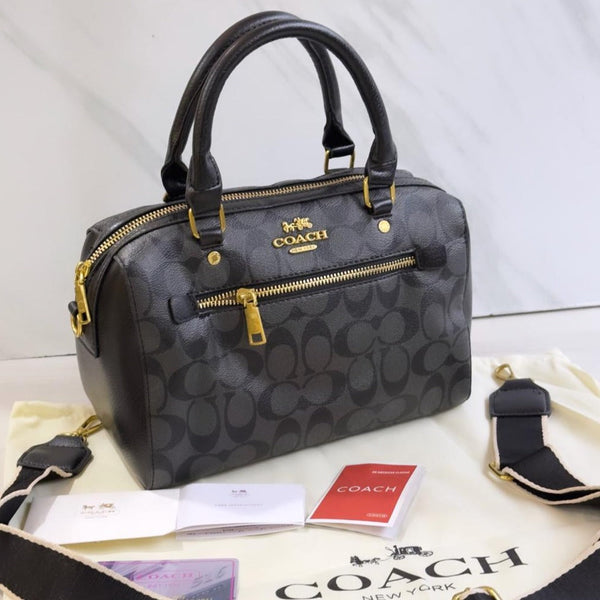 Amazing premium rown leather bag - Timecraze