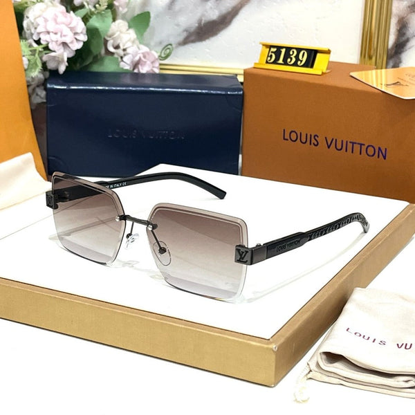 Amazing Lv Rimless Premium Sunglasses - Timecraze