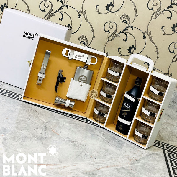 Mb Leather Whisky Set - Timecraze