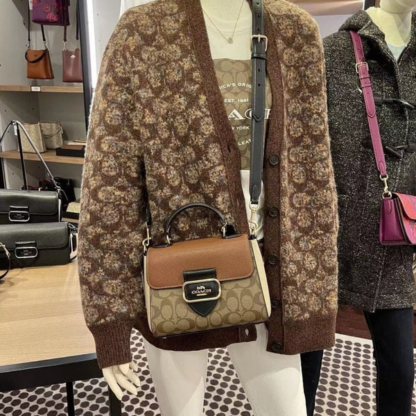 Morgan Top Handle High Quality Leather Bag - Timecraze
