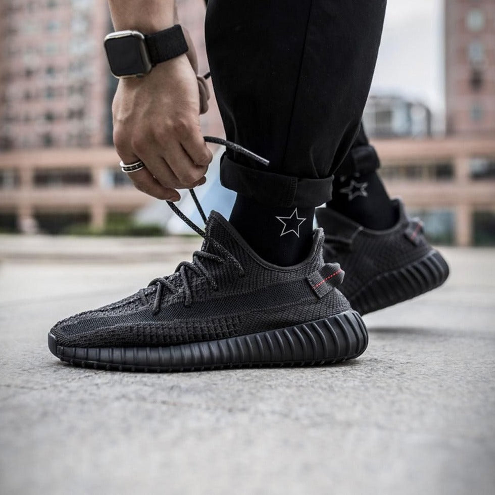 Ad Yeezy 350 v2 Reflective laces Shoes - Timecraze