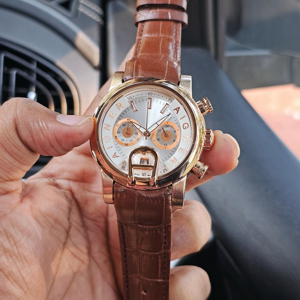 Aigner bari chronograph luxury watch - Timecraze