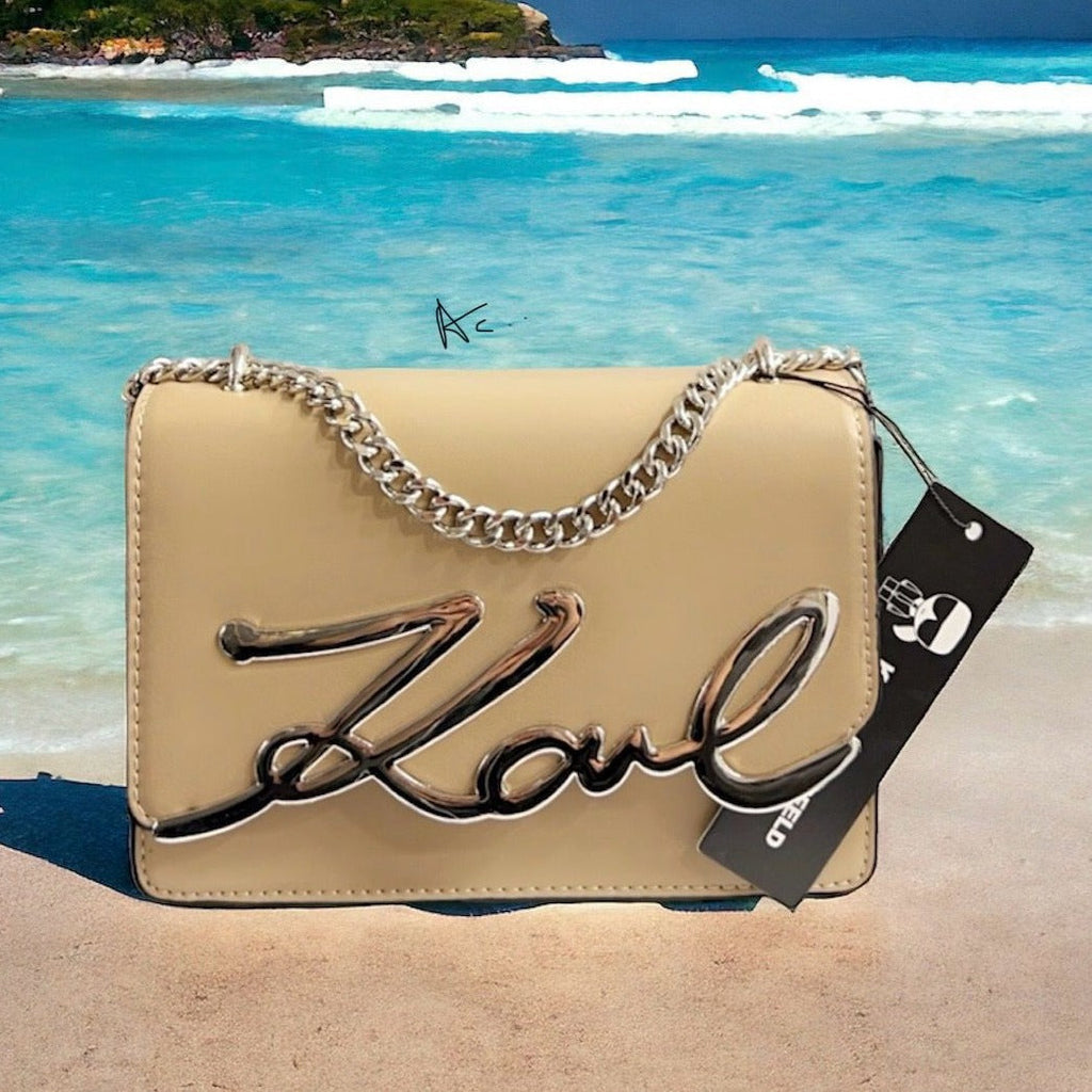 Kl Geanta Signature Shoulder Bag - Timecraze