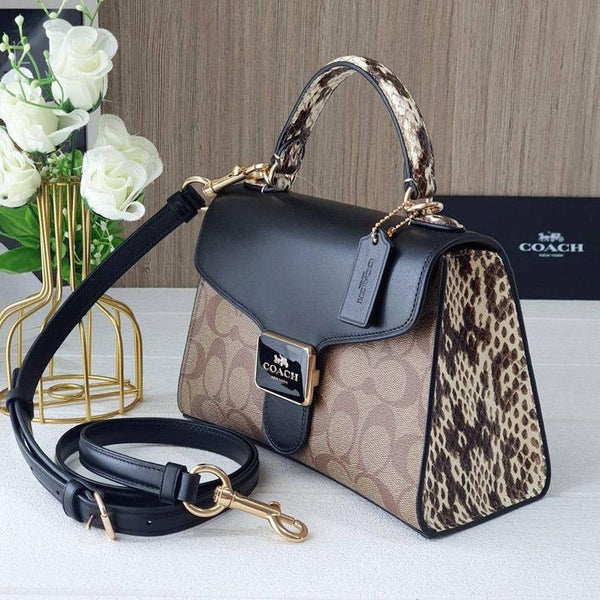 Pepper satchel signature handbag - Timecraze