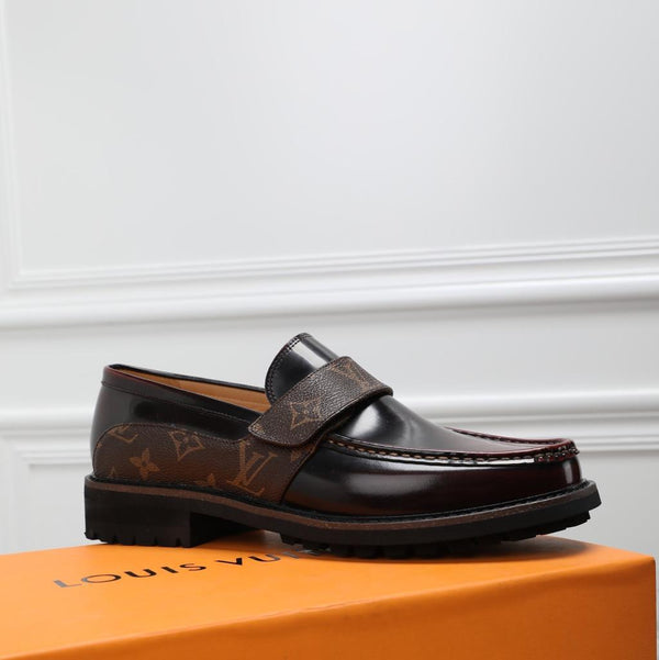 Lv premium quality loafers shoes - Timecraze