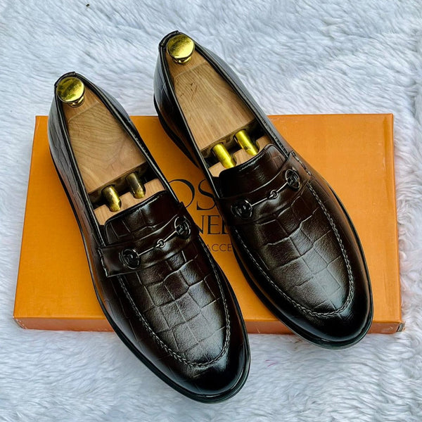Rosso Brunello Loafers(Boys) Shoes - Timecraze