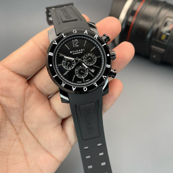 Amazing Black Chromcmeter dial watch - Timecraze