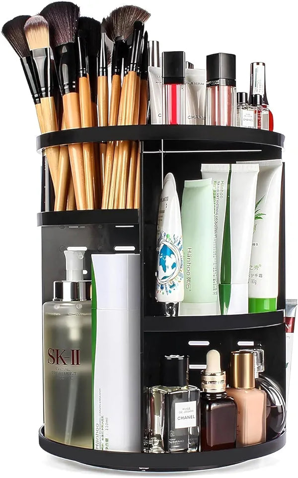 360 Rotating Makeup Organizer - Timecraze