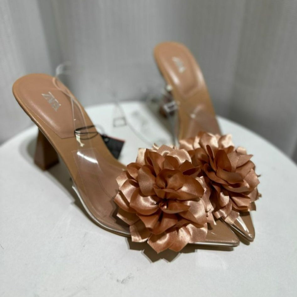 Amazing transparent rose pumps - Timecraze
