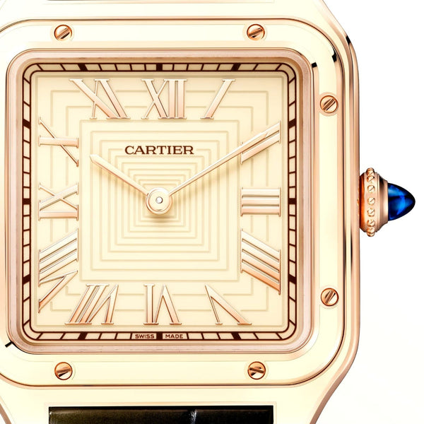 Santos Dumont LAQUER WGSA0054 unisex watch - Timecraze