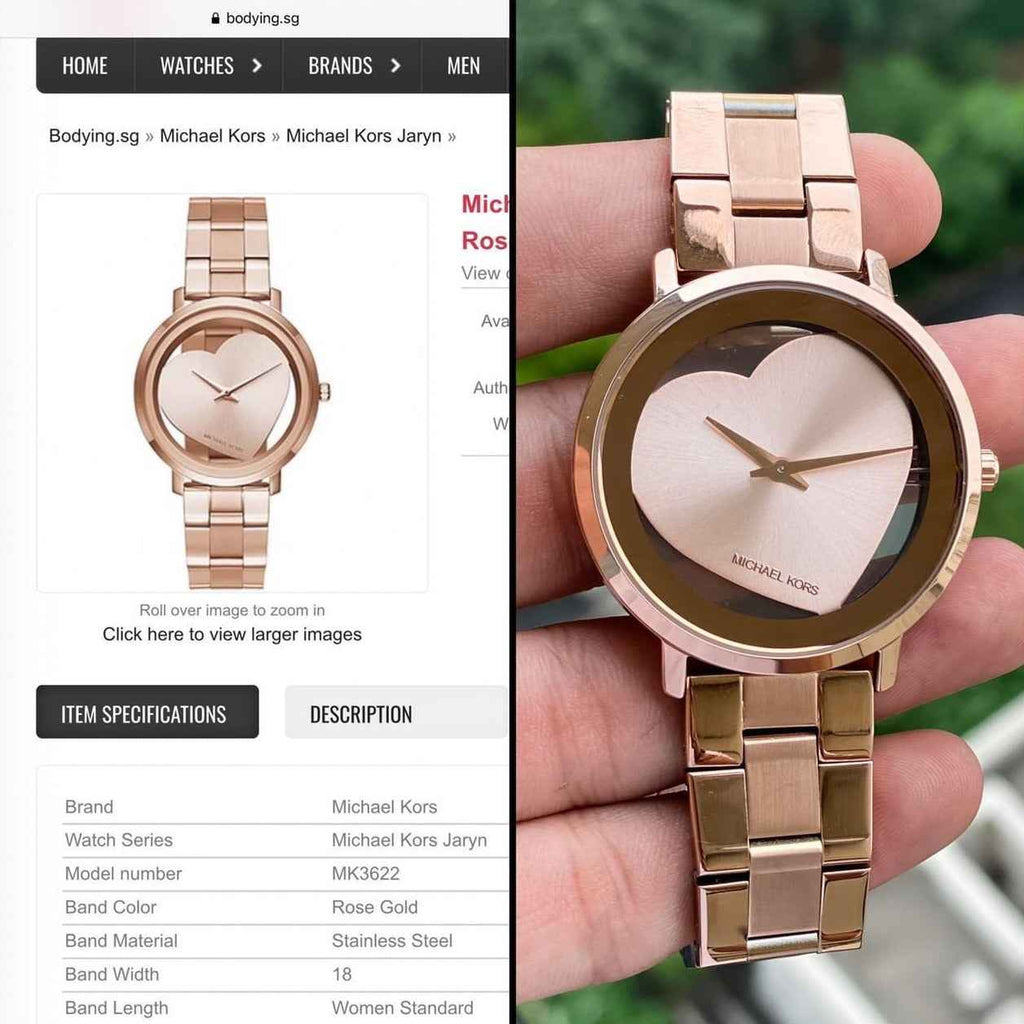 Amazing MK jaryn luxury watch