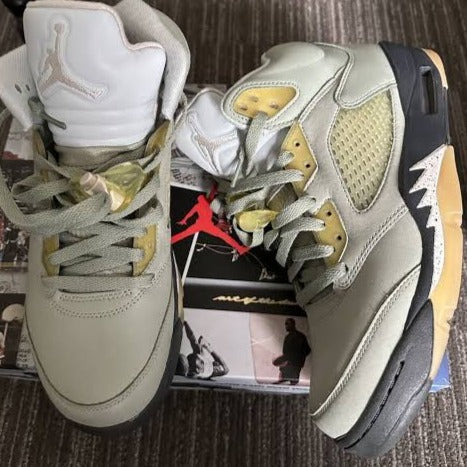 Air Retro 5 jade Shoes - Timecraze